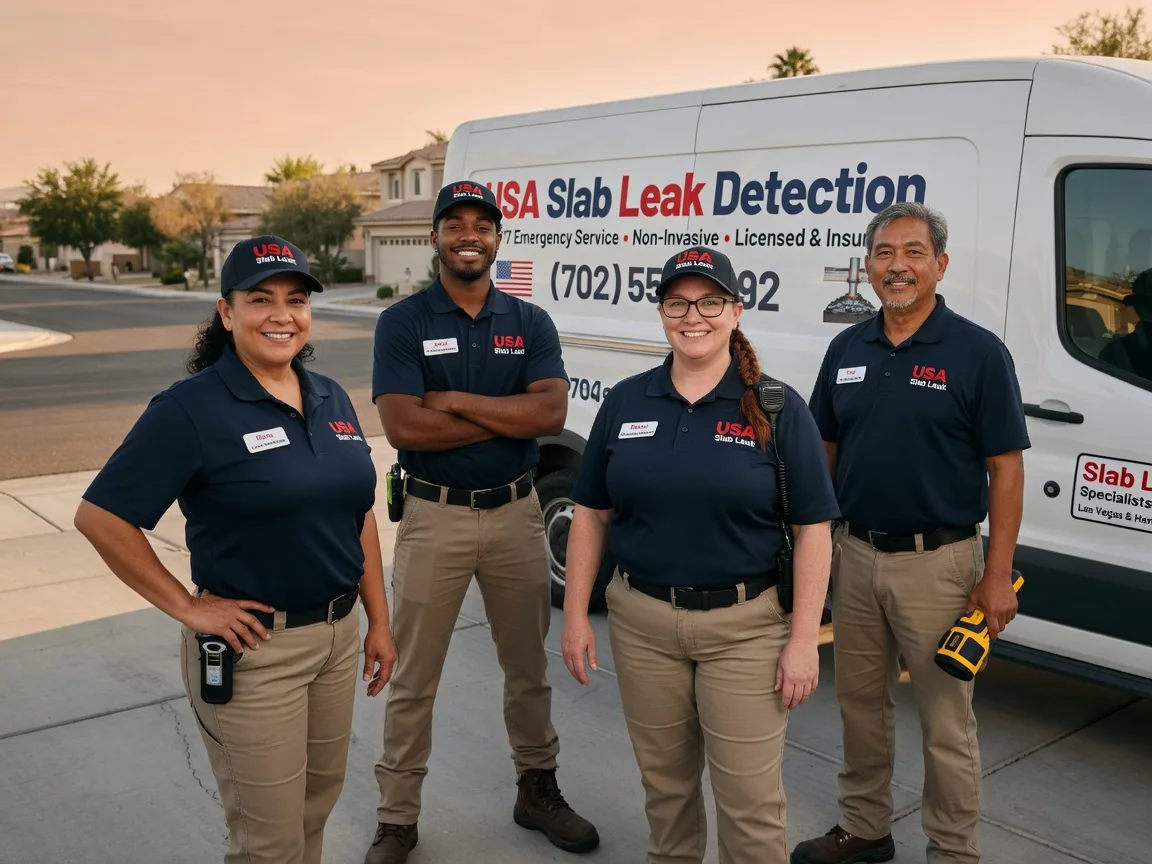 Slab Leak Repair company in Oakpark, VA
